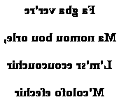 Poème d'amour abé